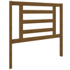 Homgoday Bed Headboard Honey Brown 96x4x100 Solid Wood Pine, Bed U0I1