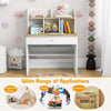 Children Writing Table Wooden Study Desk with Drawer