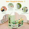 Kids Pretend Play Grocery Store Toy Set Children Wooden Supermarket Playset