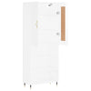 Tidyard Kitchen Storage Cupboard Freestanding Tall Bookcase Cabinet Wooden G3A9