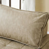 Free Combination Leather Sofa Cube with Detachable Backrest Sectional Floor Sofa