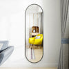 Wall Makeup Mirror 150cm Oval Shape Design Full Body Full Length Mirror Bathroom