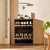 Shoe Rack Shoe Storage Cabinet Wooden Stand Cupboard Unit 2 Drawers Organiser UK