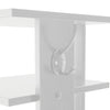 10 Tier Narrow Shoe Rack Wooden Shoe Shelf Vertical Tall Slim Storage Organizer