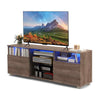 TV Stand Media Console Table Modern Entertainment Center for 65 inch TV Grey