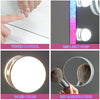 15 Bulb Hollywood Mirror LED Lighted Makeup Mirror w/RGB Light Strip