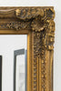 Large Mirror Vintage Style Abbey Gold Wall Rectangle Wood 4Ft X 3Ft 122x92cm