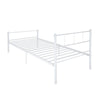 Simple Budget metal bed Single bed Frame w/Mattresses Option Bedroom Furniture