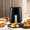 3.8L Air Fryer Rapid Healthy Cooker Oven Low Fat Oil Free Food Frying Black