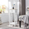 Wooden Telephone Table Plant Stand Bedside Hall Lamp Unit Side Drawer Shelf Desk