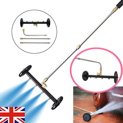 4000 PSI Car Undercarriage Cleaner 16 Inch Pressure Washer Driveway Water Broom