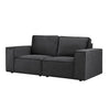 Dusk Brooklyn Ink Velvet 2 Seater Sofa RRP £899