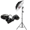 Photography Studio Lighting Kit Photo Softbox Backdrops Background Umbrella Set