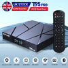 128GB,4GB Android 12 Smart TV BOX 6K HD 5G WIFI Quad core BT 5.0 Media Streaming