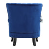 Leisure Single Sofa Armchair Modern Wing Back Chesterfield Button Accent Chair