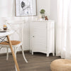 Bathroom Cabinet with Shutter Door and Adjustable Shelf