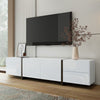 TV Stand 170 cm TV Unit Cabinet with Drawer Storage Modern High Gloss Front