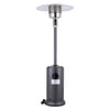 Standing Gas Patio Heater w/ Wheels Outdoor Garden Piezo Ignition Burner 4 Color