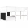 Kids Bunk Bed 3ft Cabin Bed Mid Sleeper Loft Bed Children Pine Wooden Bed Frame