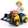 Kids Ride On Bulldozer Toy Car Children Pretend Play Truck with Storage