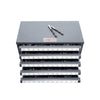 VEVOR Drill Bit Dispenser Organizer Cabinet Five-Drawer for #1 to #60 Stackable