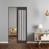 Internal Bi Folding Concertina Accordion Door PVC Sliding Divider Doors Bathroom