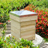 Solid Wood Bee Hive Bee Keeping National UK Beehive Beekeeping Insect Box Hotel