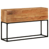 BaraSh Console Table 120x30x75 Solid Acacia Wood,Console Table with B5F2