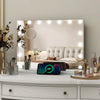 LED Hollywood Makeup Mirror Large Vanity Light Mirror with 15 Dimmable LED Bulbs