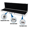 Portable Long Lockable Gun Case Large Hard Rifle Case Shotgun Storage Lock Box