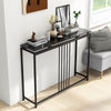 Hallway Console Table 120cm Modern Narrow Entryway Table Sofa Table