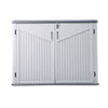 Panana Plastic Shed Outdoor Garden Storage Shed Tool Shed Utility Chest Shed Box