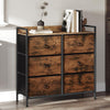Vintage Chest of Drawers 6 Storage Drawers Bedroom Furniture Bedside Table