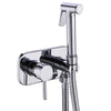 Brass Concealed Mixer Handheld Bidet Diaper Sprayer Toilet Set Seat Attachment