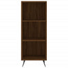 Shelf Cabinet Brown Oak 34.5x32.5x90 cm Engineered Wood