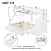Triple Bunk Bed Three Sleeper Solid Pine Wood Bed Frame Children Single Double