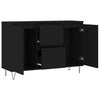 Sideboard Black 104x35x70 cm Engineered Wood