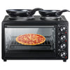 36L Mini Oven Grill Tabletop Counter Top Multi Fuction Cooker with Hobb Scfuykha