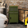 5-Drawer Rolling Tool Chest High Capacity Tool Storage Cabinet Green