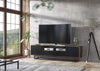 200cm Loft Retro Industrial TV Unit I Vintage Oak Cabinet I Cupboard Sideboard
