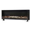 58inch Home Electric Fireplace Wall Mounted/Built-in LED Fire 12 Colour Flame UK