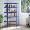 Heavy Duty Metal Garage Shelving Unit 5 Tiers Boltless Utility Storage Racking