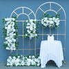 Wedding Square/Round/Arched Door Backdrop Stand Flowers Display Frame Metal Rack