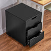 3/5 Drawer Mobile Filing Cabinets Printer Stand Pedestal Lockable Office Cabinet