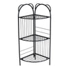 3/5Tier Corner Rack Shelf Unit Free Standing Organizer Storage Shelves Bookcases