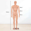 184 cm Male Mannequin Dismountable Mannequin Standing Dress Form Iron Stand