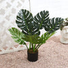 Large 65cm Artificial Cheese Plant InPot Realistic Fake Monstera Tree Home Décor