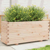 Garden Planter 110x40x49.5 Solid Wood Pine B0H2