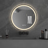 Round LED Bathroom Mirror Lights Illuminated Vanity Mirror Over Sink 60cm 80cm