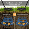 Metal Detector Kit High Accuracy Metal Detector w/ Waterproof Coil Carrying Bag